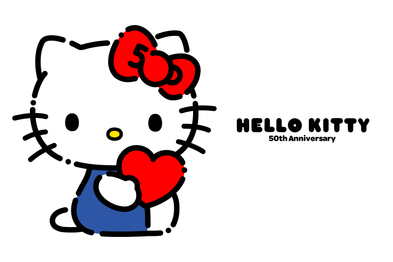 Hello Kitty 50 Jahre