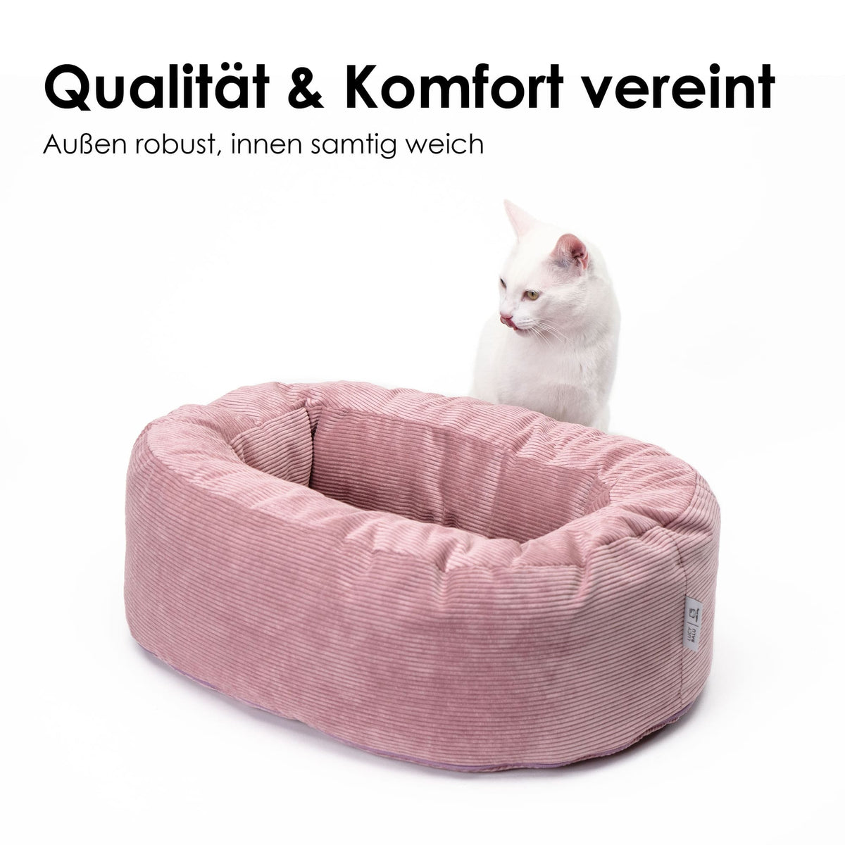 LucyBalu X Hello Kitty samtig weiches Katzenbett