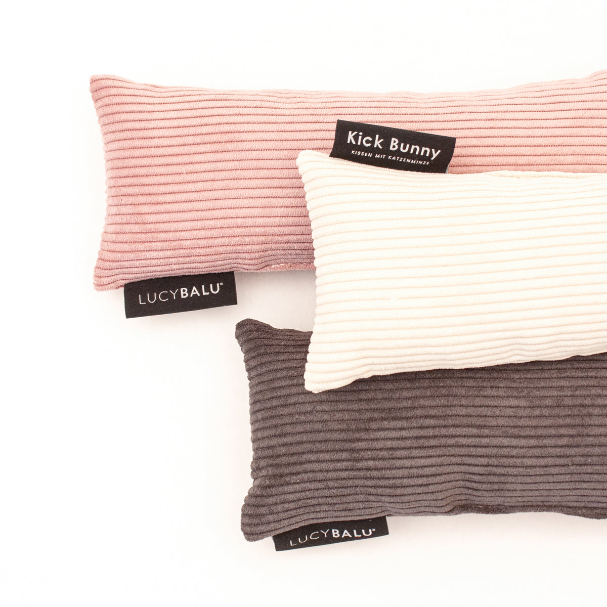 KICK BUNNY Katzenkissen mit Catnip