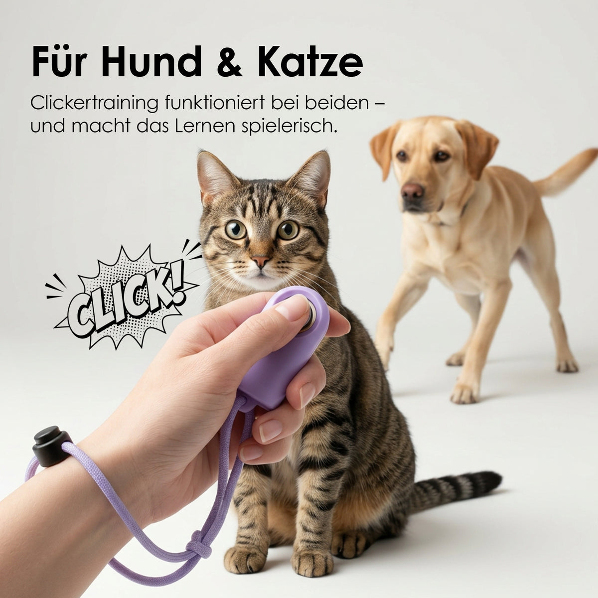 CLICKER Trainings-Klicker | 2er Set