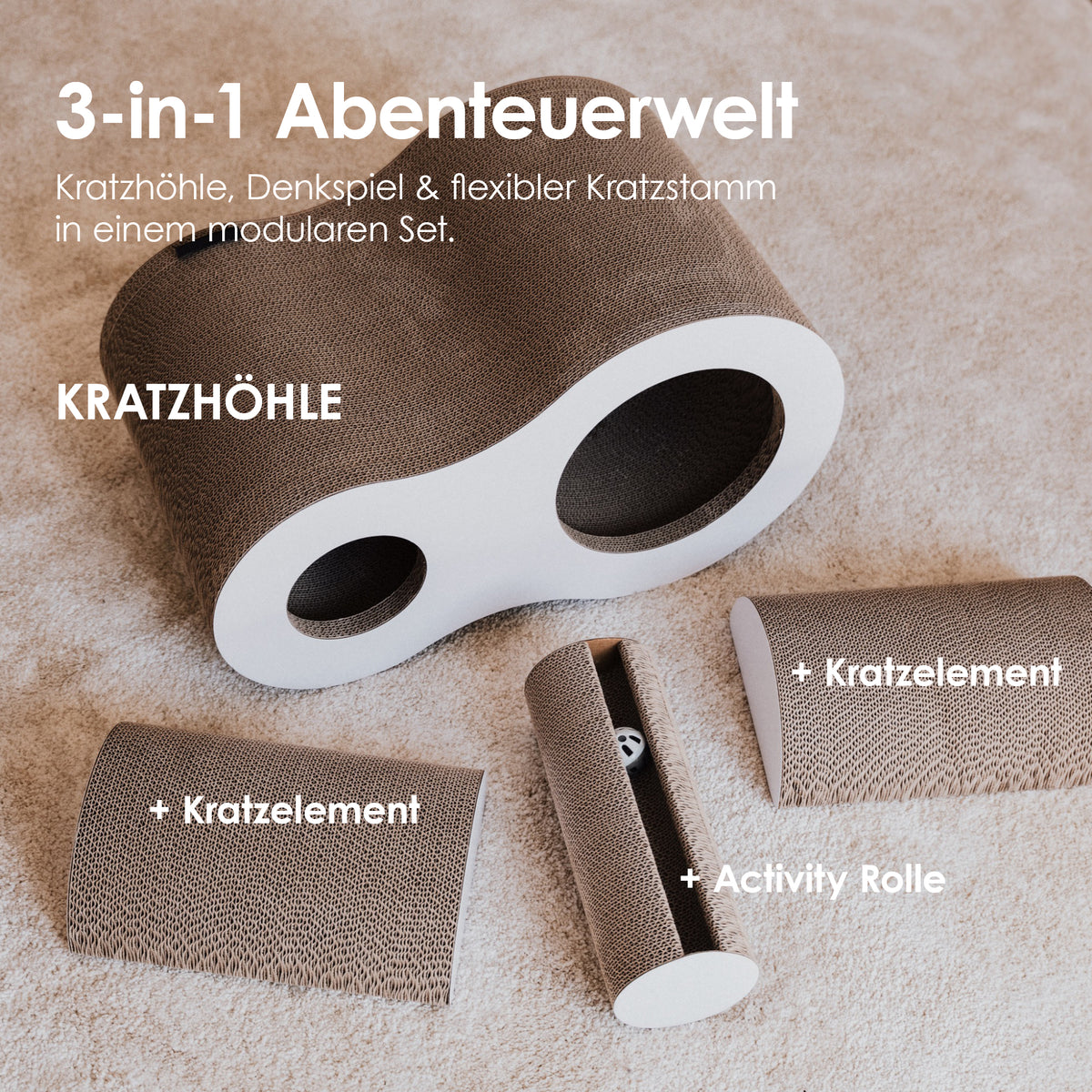 Kratz Set Spielhöhle LucyBalu