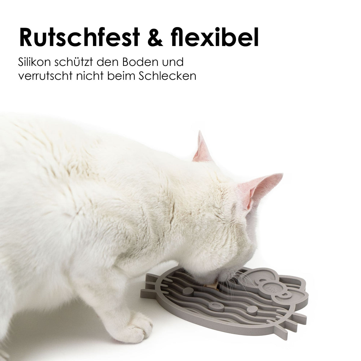 rutschfeste Katzen Schleckmatte