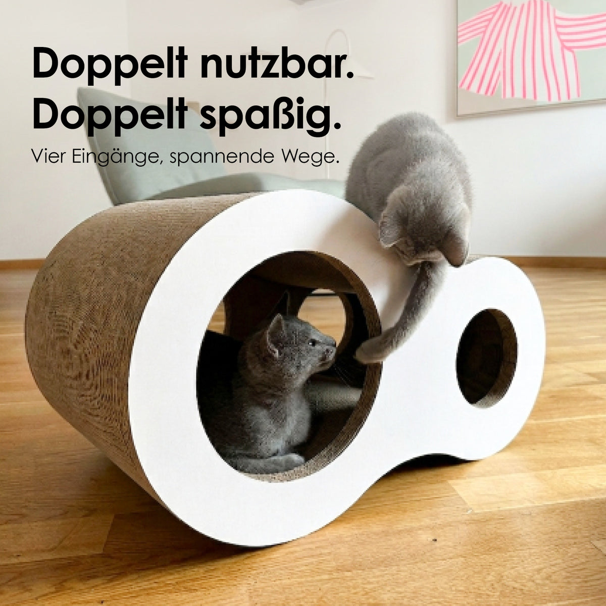 Papp Spielhöhle für Katzen von LucyBalu