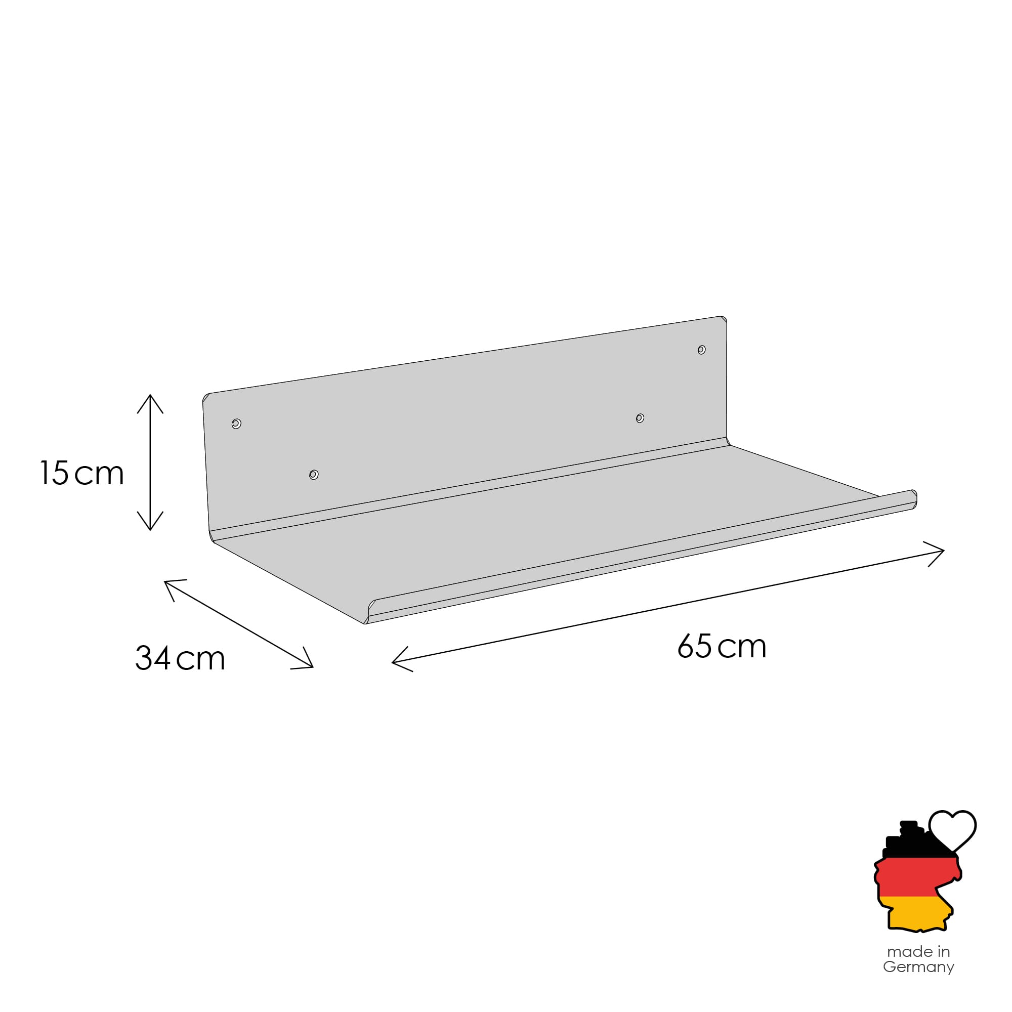 STRAIGHT Wandliege