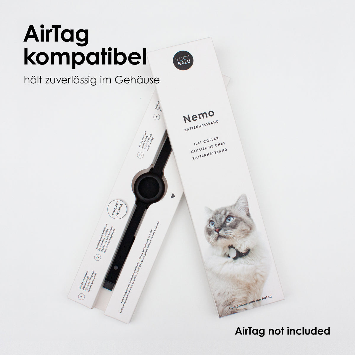 Katzenhalsband für AirTag